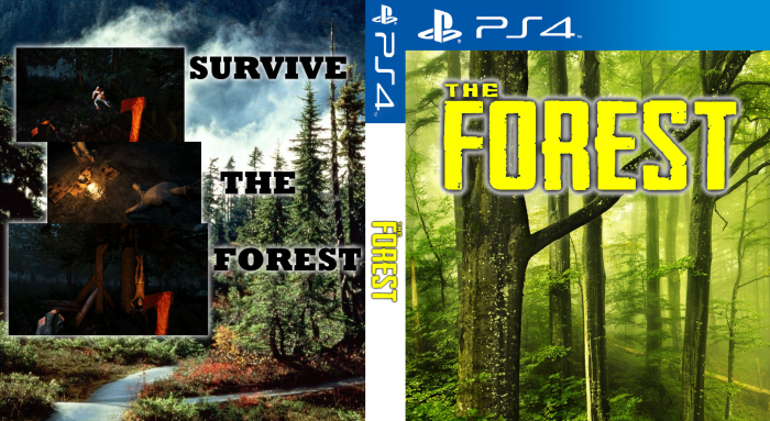 The Forest PlayStation Art Cover by Ronneberg