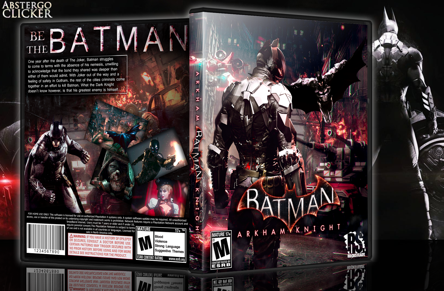 batman arkham knight ps4 cover