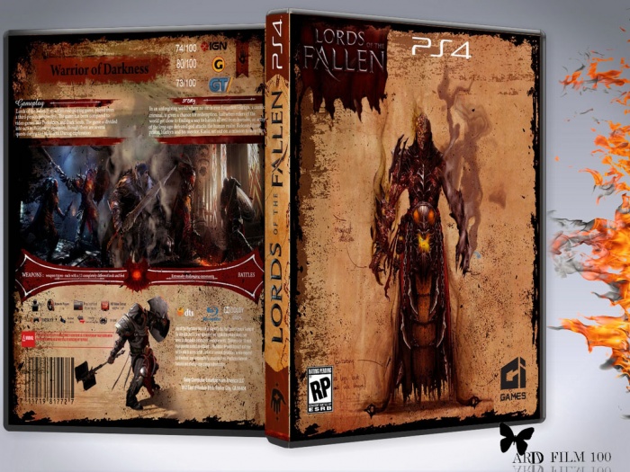 Lords of the Fallen (PS4) - The Cover Project