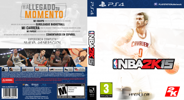 nba 2k15 official cover