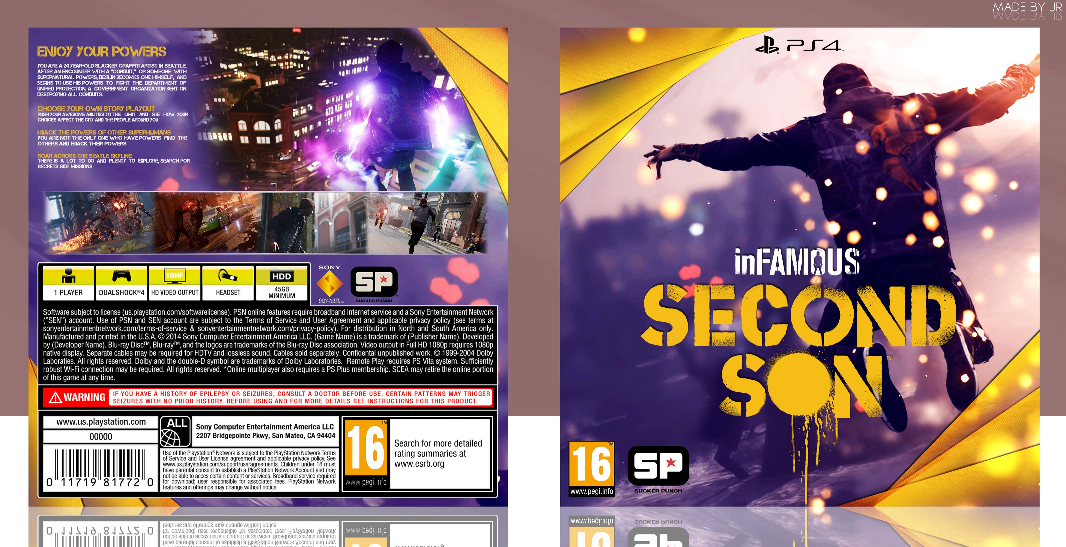 InFamous - Second Son box cover