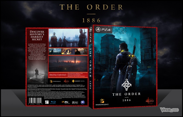 The Order 1886 box art cover
