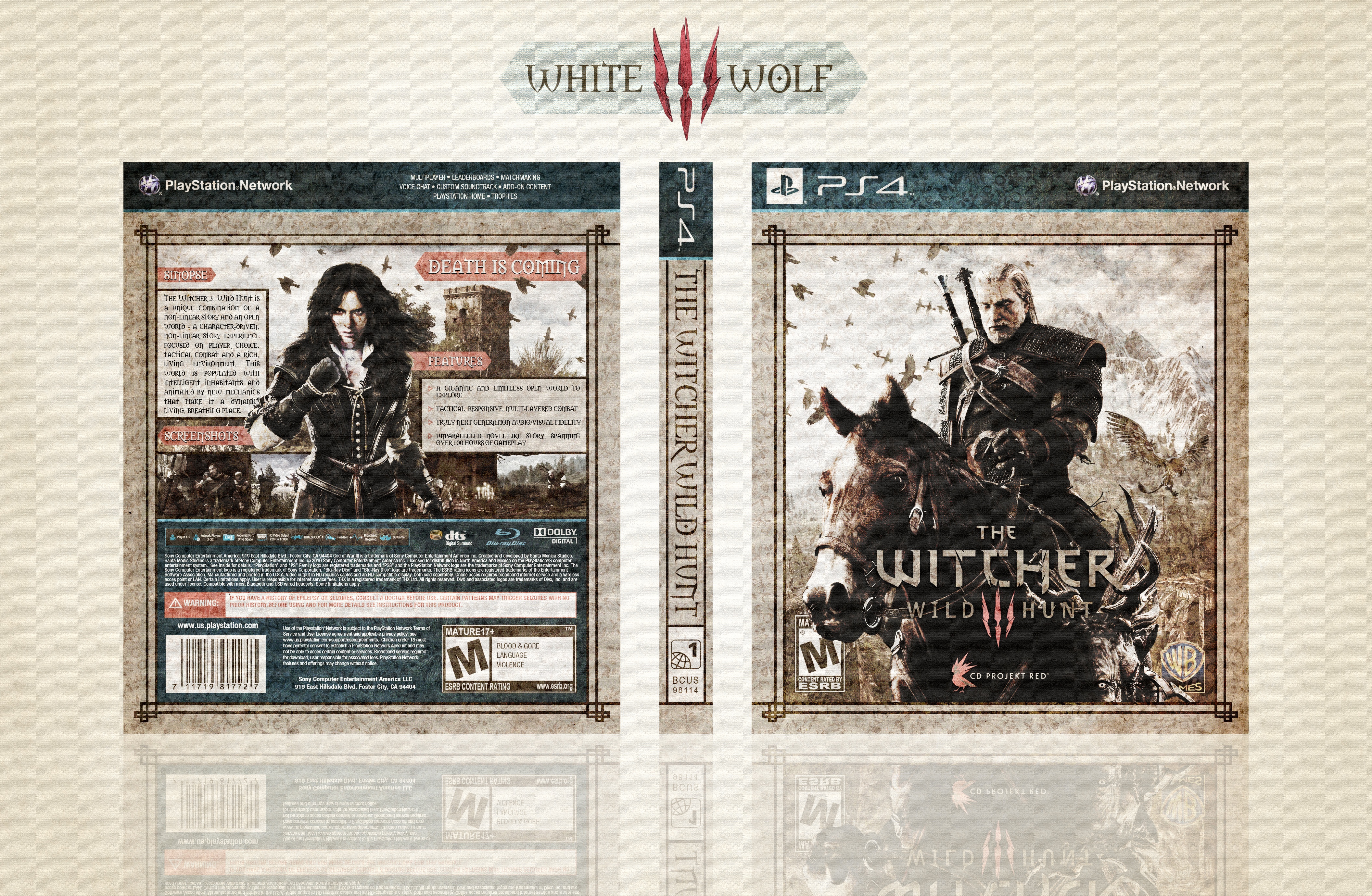 The Witcher 3: Wild Hunt box cover