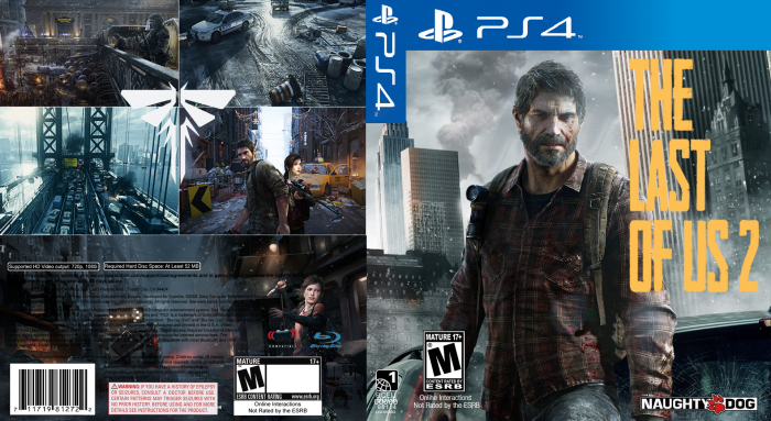 The Last of Us 2 box art cover