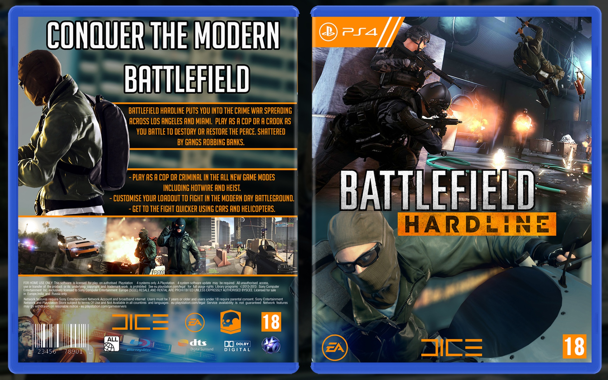 Viewing Full Size Battlefield HardLine Box Cover