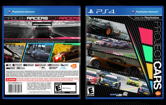 Project CARS: Game of the Year Edition (PS4) - The Cover Project