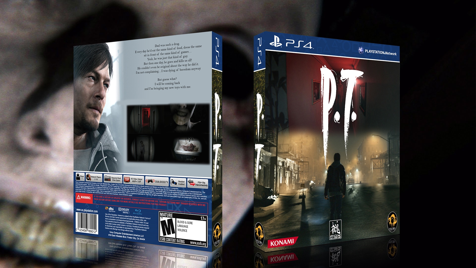 Viewing Full Size Silent Hills Pt Box Cover