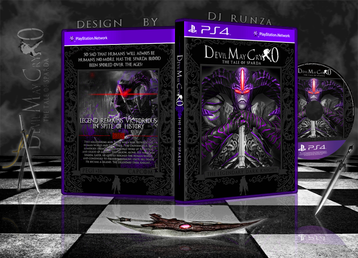 DMC: Devil May Cry - Definitive Edition PlayStation 4 Box Art Cover by  Pharaoh