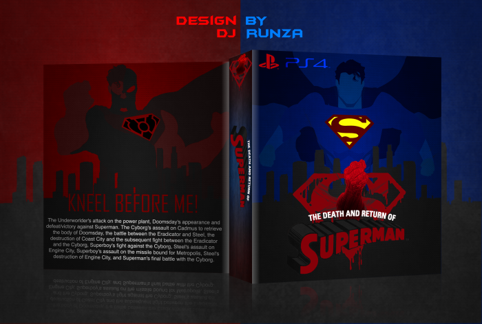 The Death And Return Of Superman box art cover