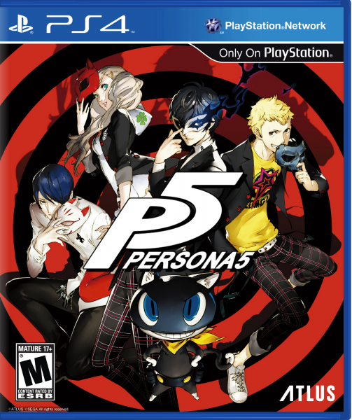 Persona 5 PlayStation 4 Box Art Cover by Josh777