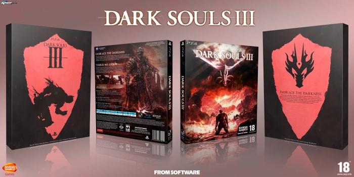 Dark Souls 3 box art cover