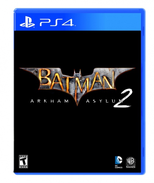 Batman: Arkham Asylum 2 PS4 Box Art box art cover