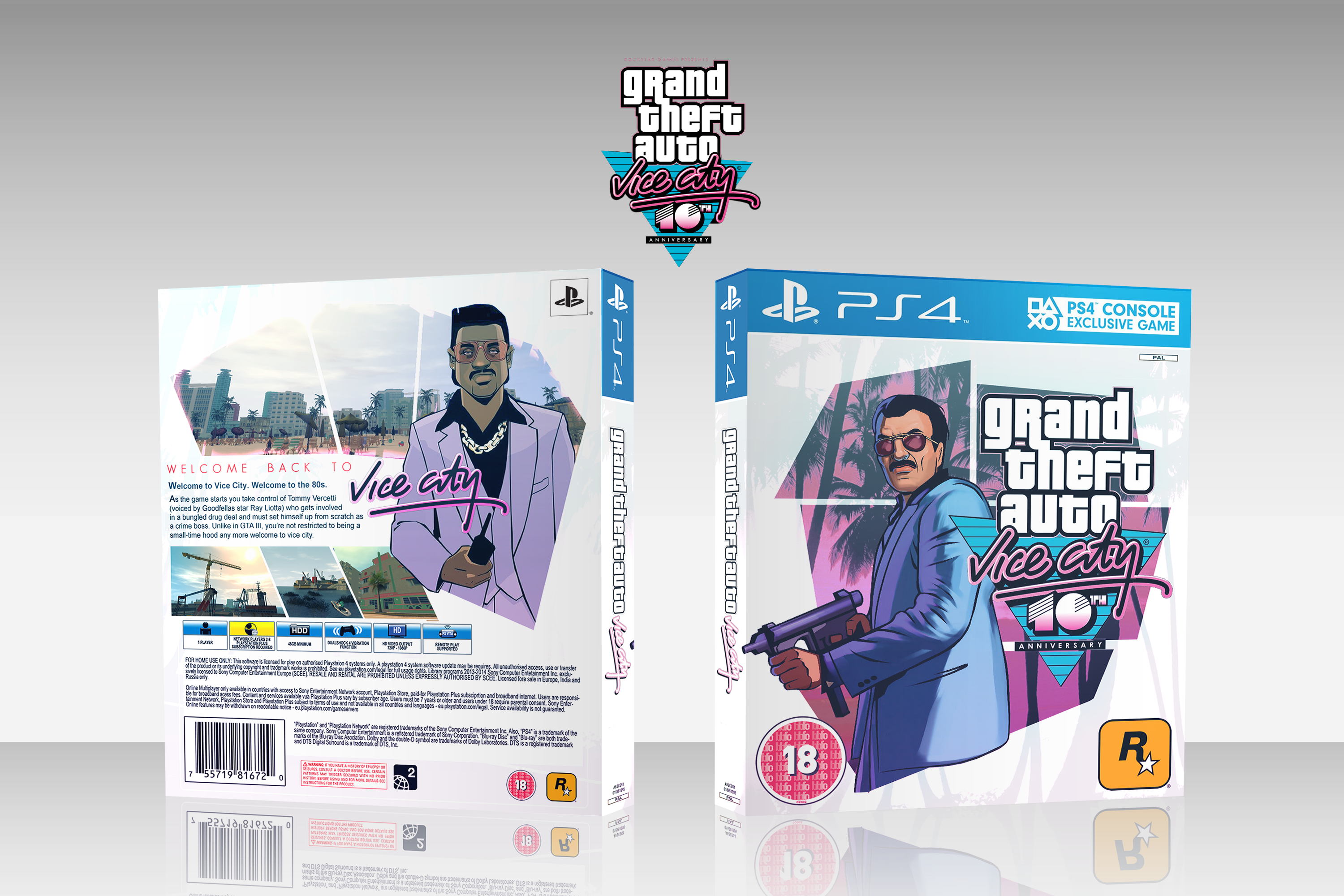 GRAND THEFT AUTO - VICE CITY STORIES (PAL) - FRONT