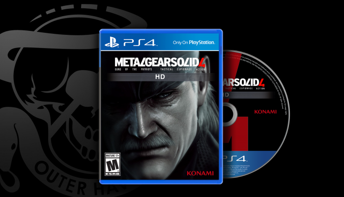 Metal Gear Solid 4 : Guns Of The Patriots box art cover