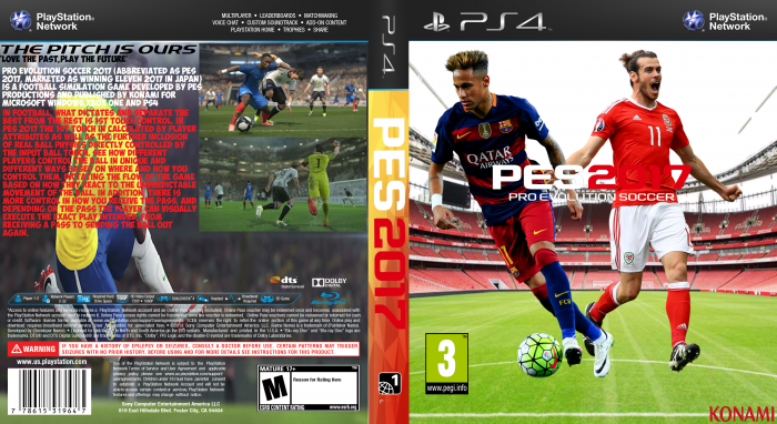 PES 2017 graphics comparison: PC vs PS4 - Pro Evolution Soccer 2017 -  Gamereactor