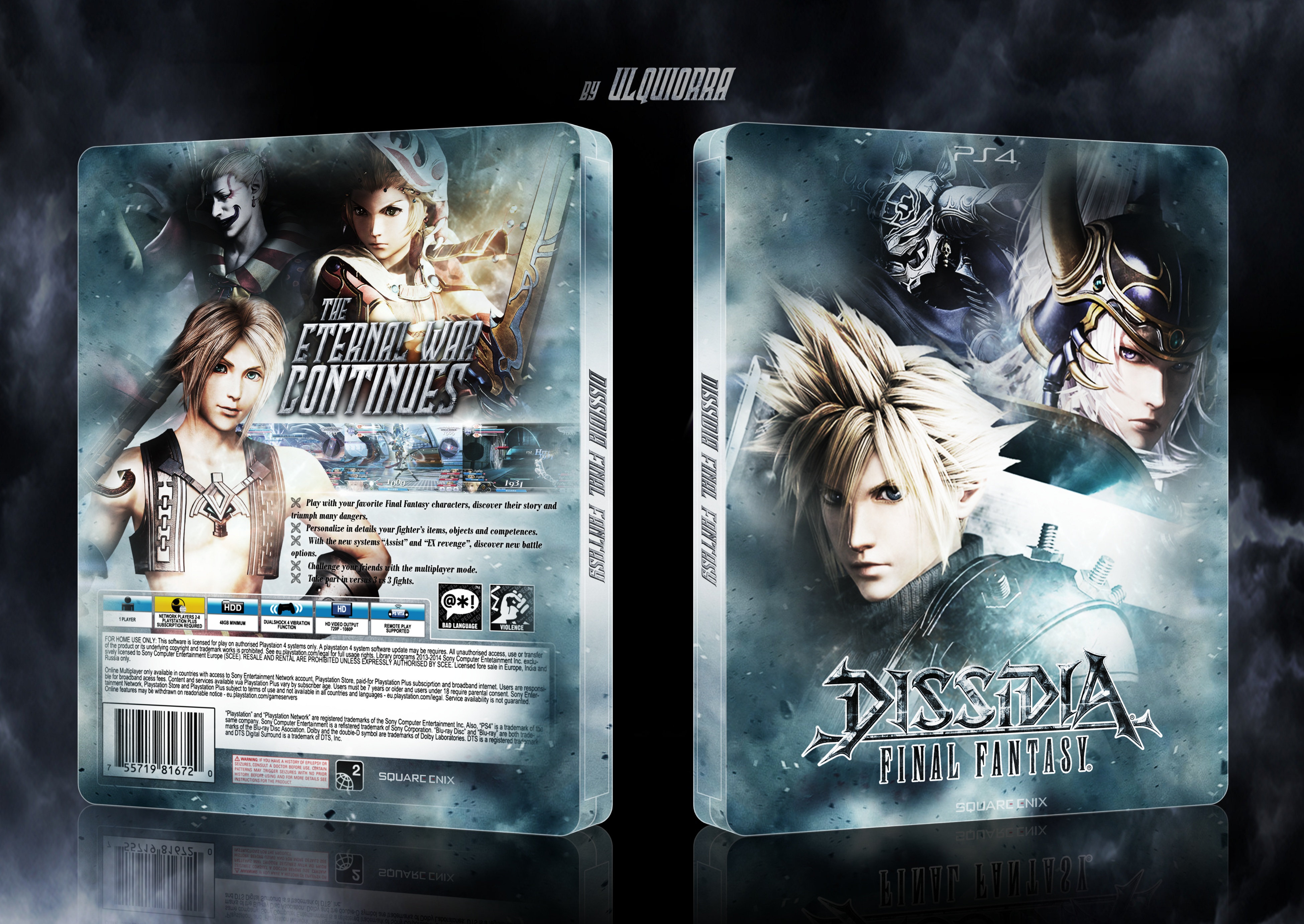 Dissidia: Final Fantasy box cover