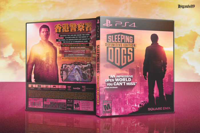 Sleeping Dogs: Definitive Edition cover or packaging material - MobyGames