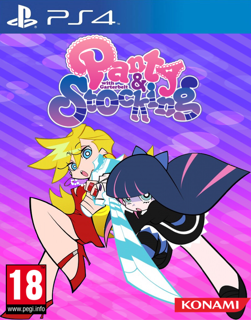 Panty & Stocking with Garterbelt box cover