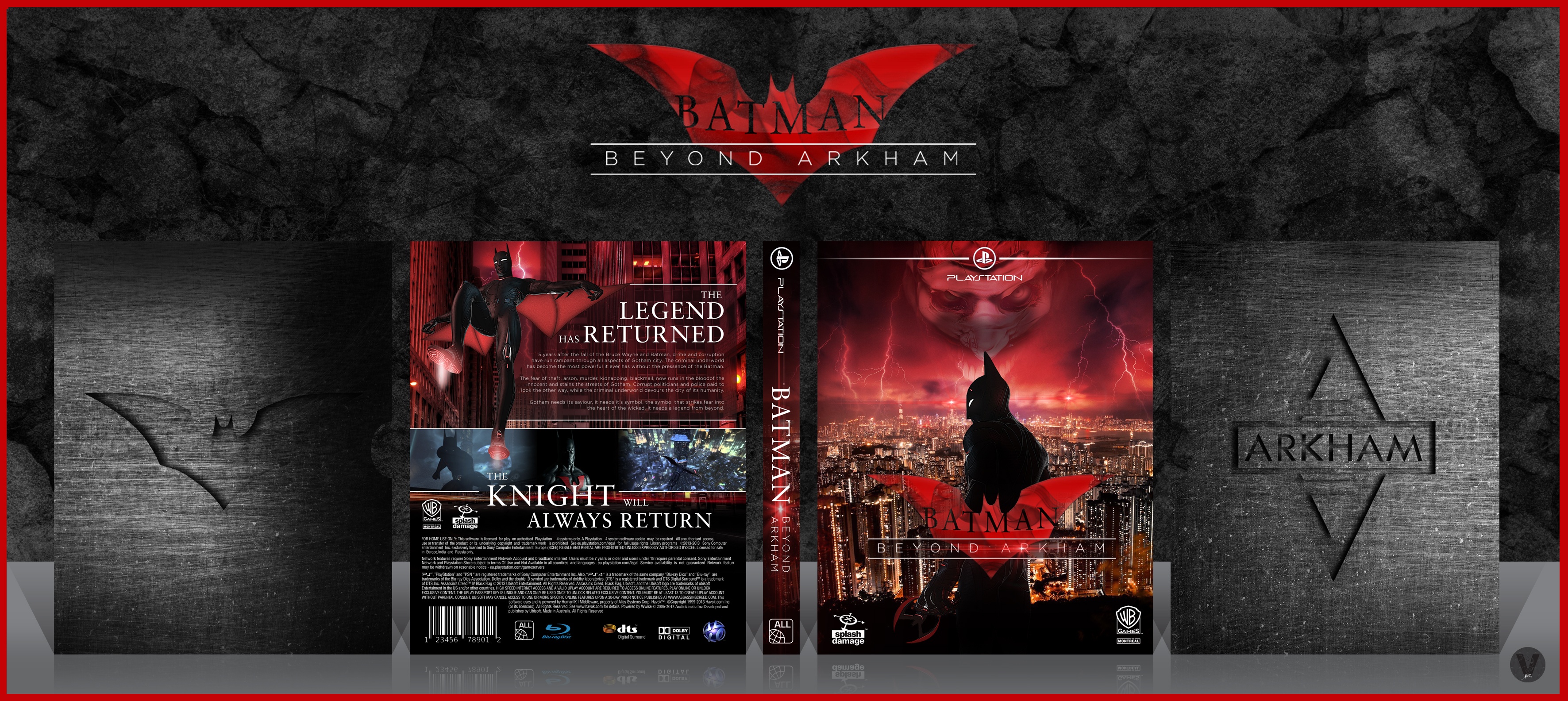 Batman: Beyond Arkham box cover