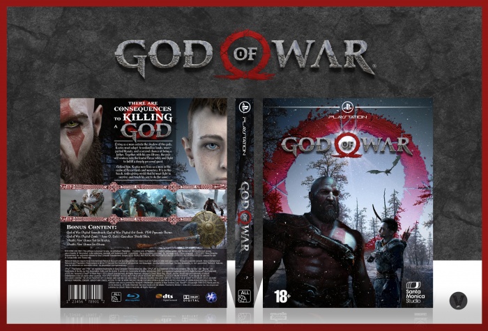 God Of War box art cover