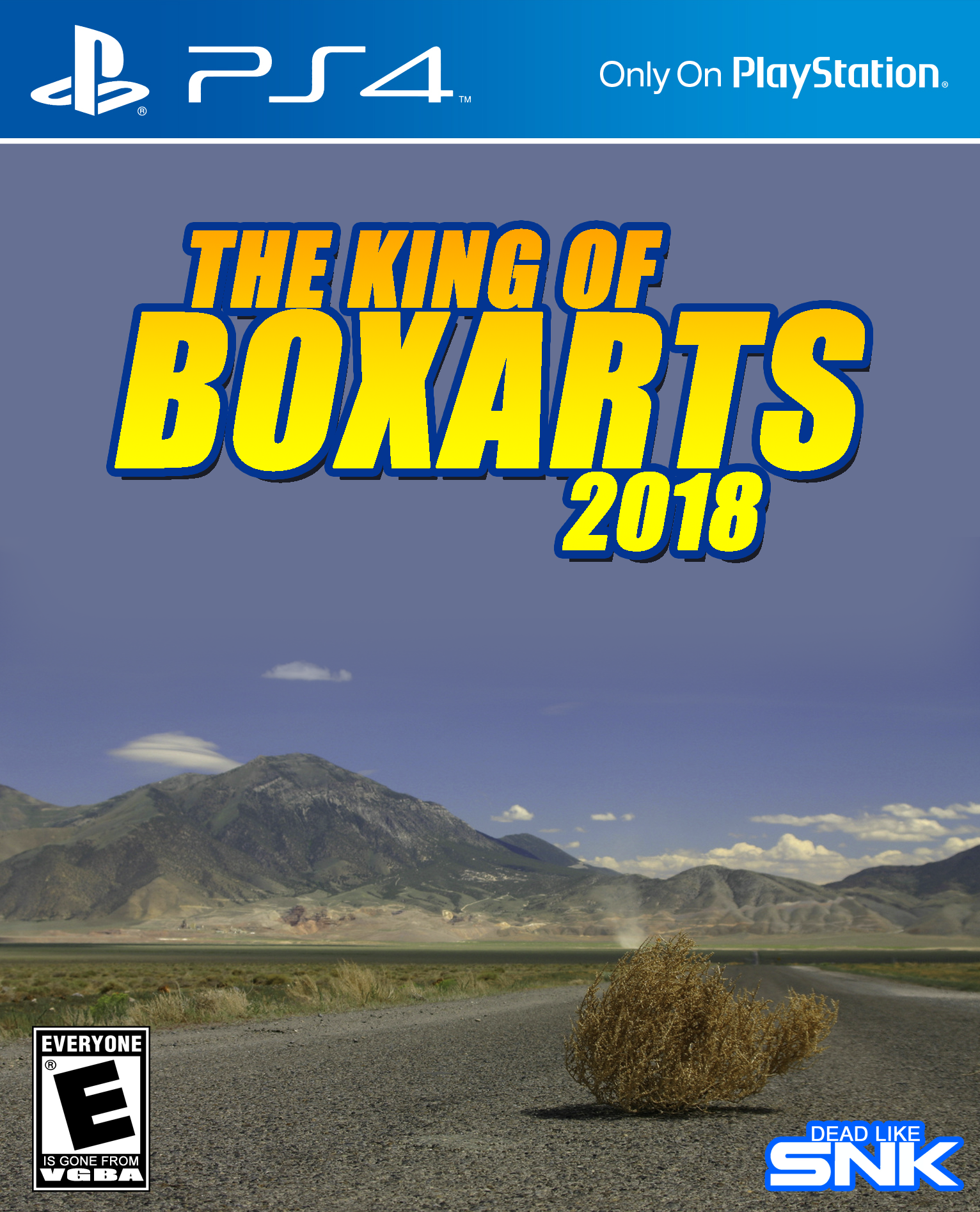 The King of Boxarts 2018 box cover