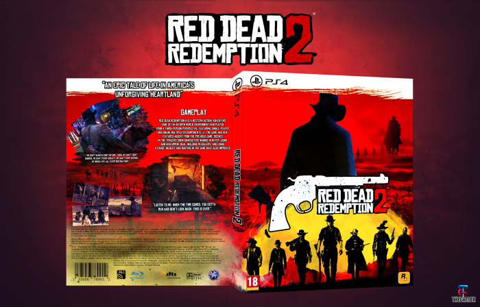 Red Dead Redemption 2 box art cover