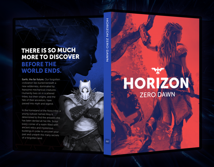 Horizon Zero Dawn box art cover