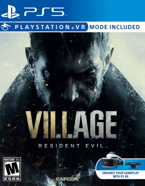 Resident Art Village by SE-2016 Box Evil Cover PlayStation 4
