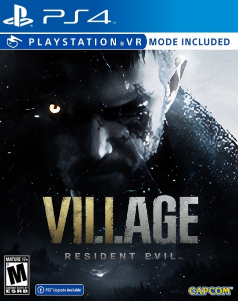 Resident Evil Village Box 4 SE-2016 Art PlayStation Cover by