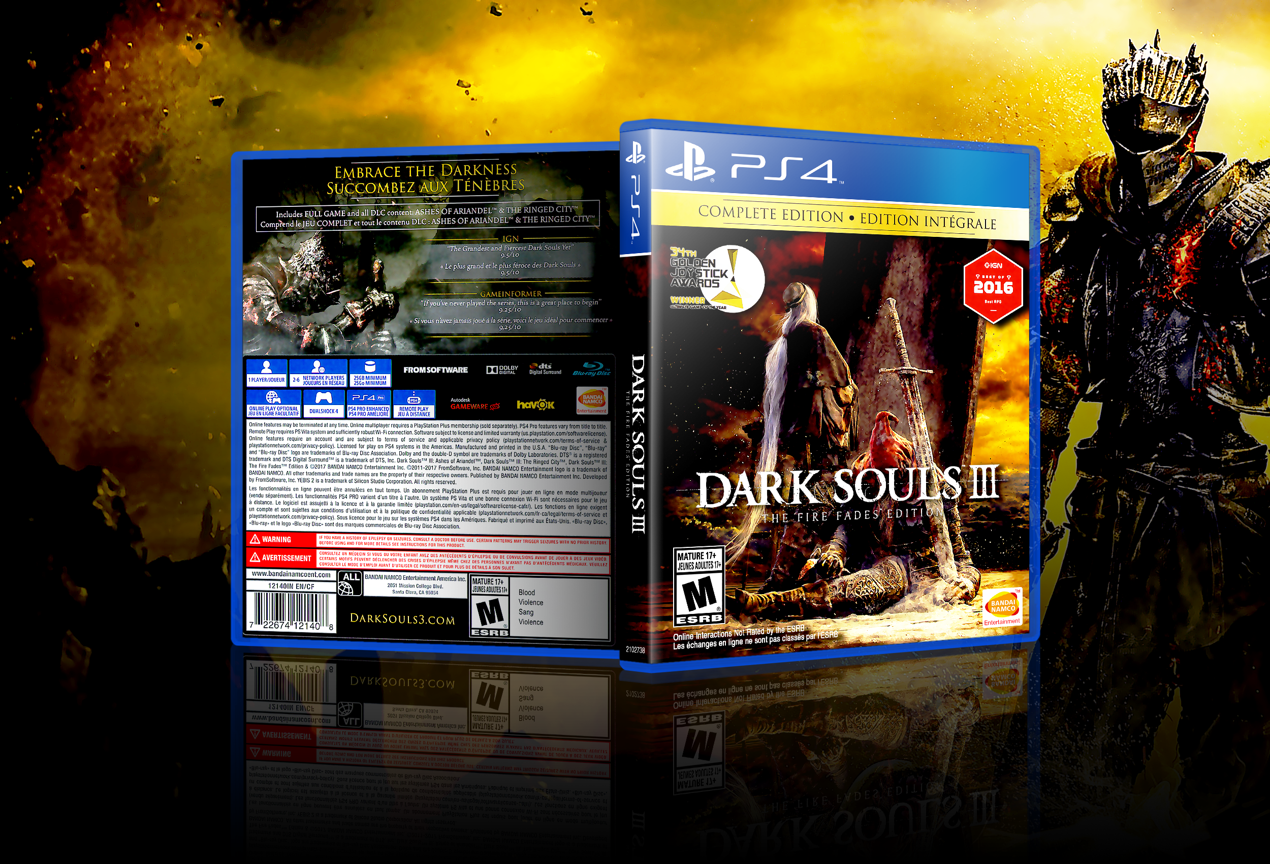 Dark Souls III: The Fire Fades Edition box cover
