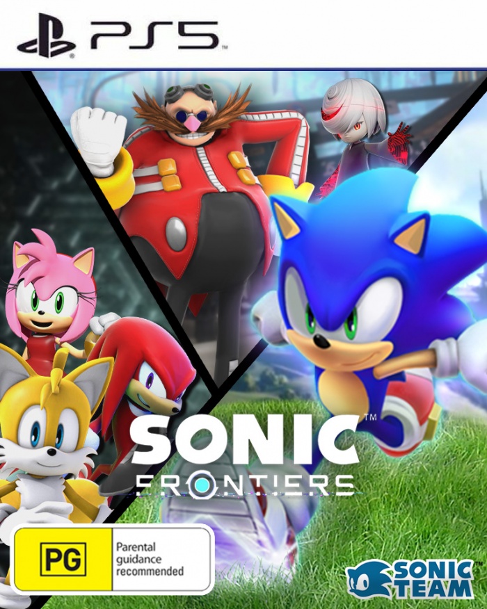 Sonic Frontiers (PS5) box art cover