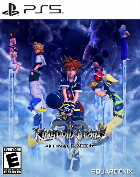 Kingdom Hearts II: Final ReMix PlayStation 4 Box Art Cover by SE-2016