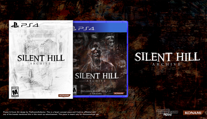 Silent Hill: Revival Collection PlayStation 4 Box Art Cover by Capricorn_Inc