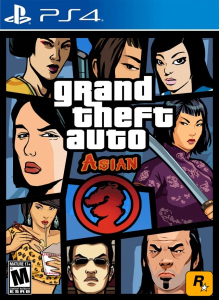 Grand Theft Auto: Asian box cover