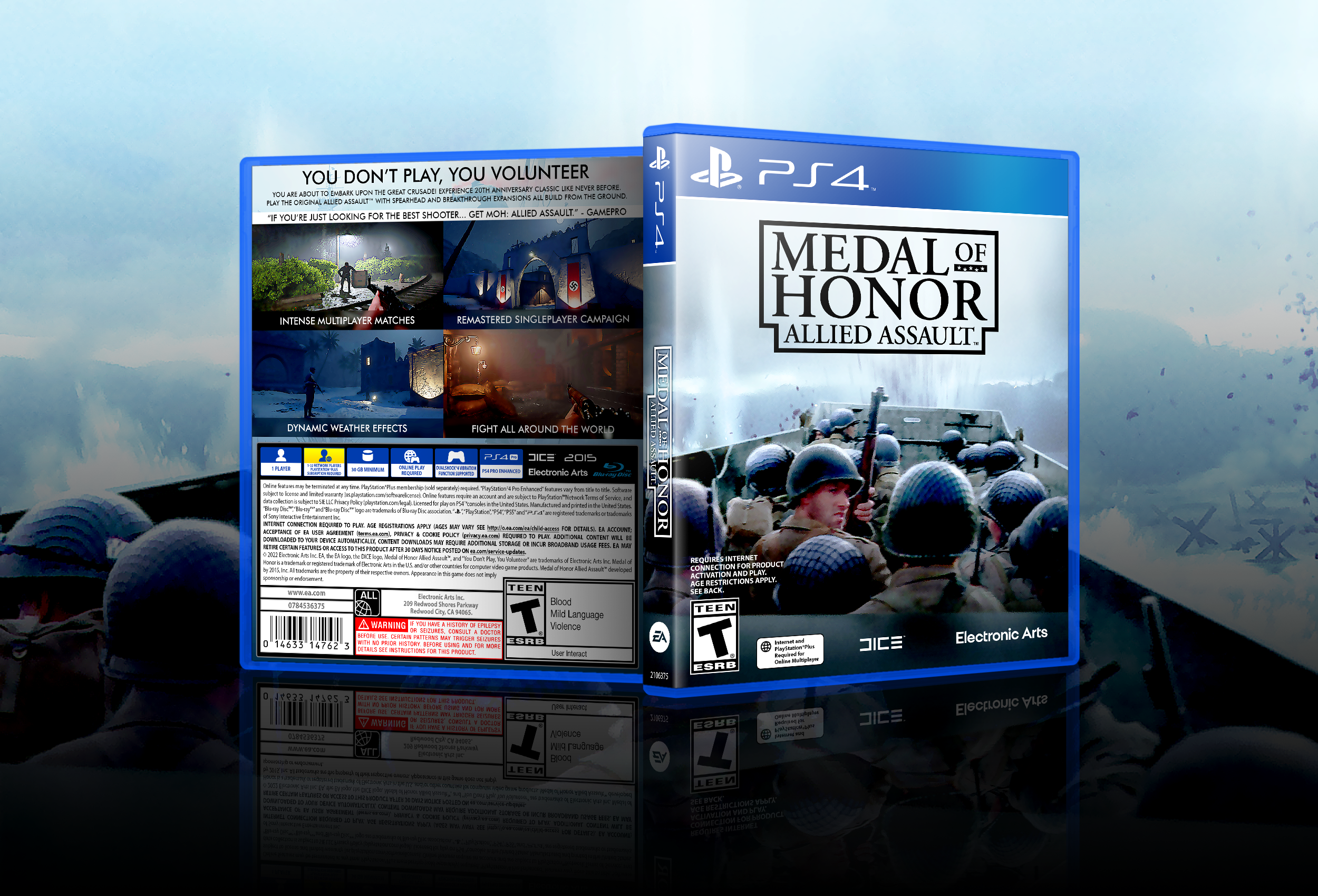 Medal of Honor: Allied Assault box cover