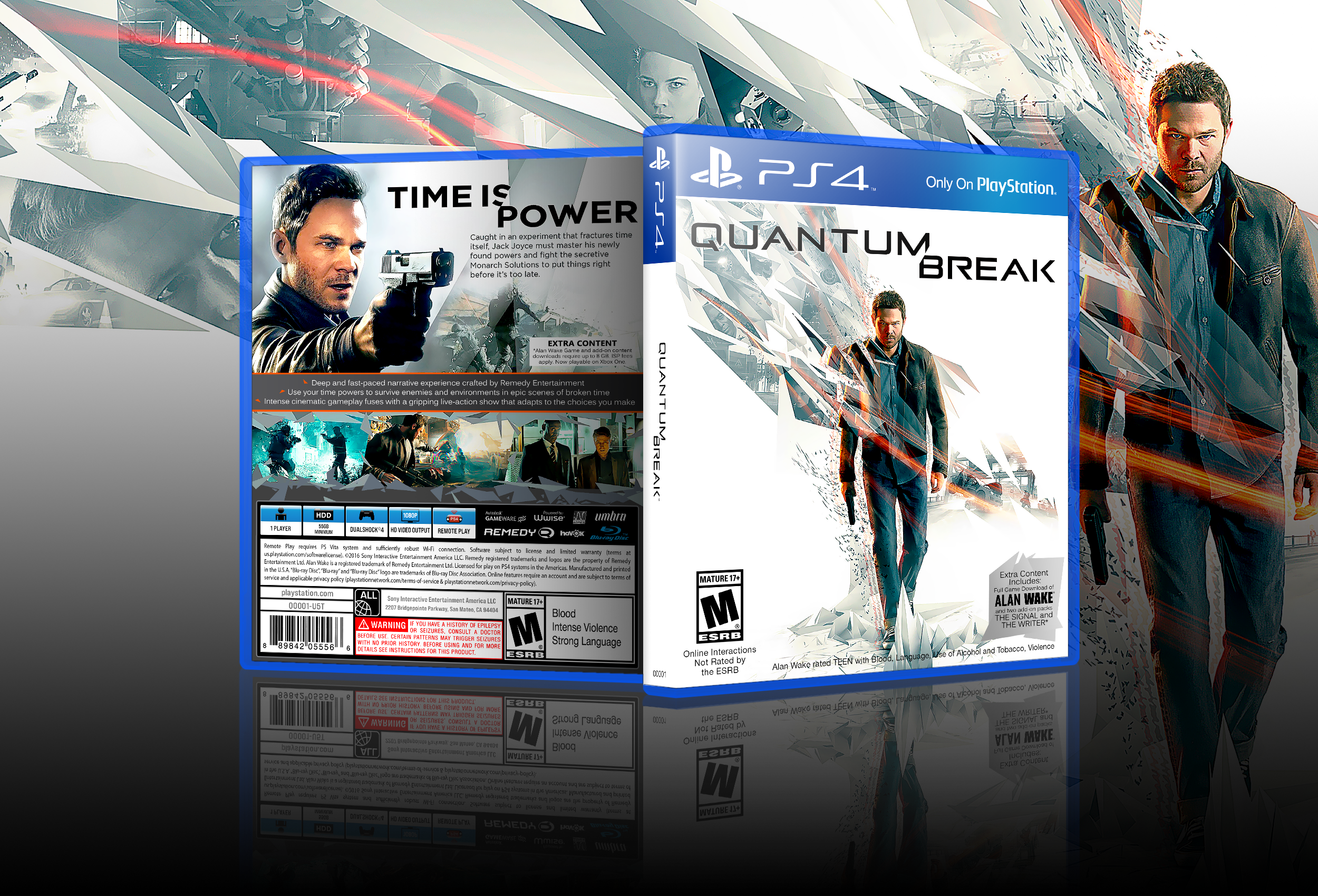 Quantum Break box cover