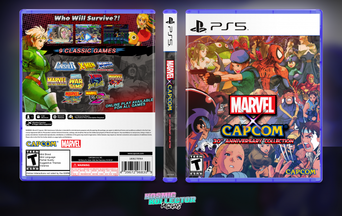 Marvel X Capcom: 30th Anniversary Collection box art cover