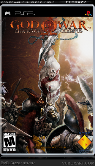 God of War Chains of Olympus - [PSP Game] [ENGLISH Language] [CIB /  Complete in Box]