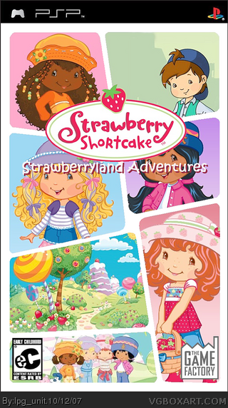 Strawberry Shortcake box cover