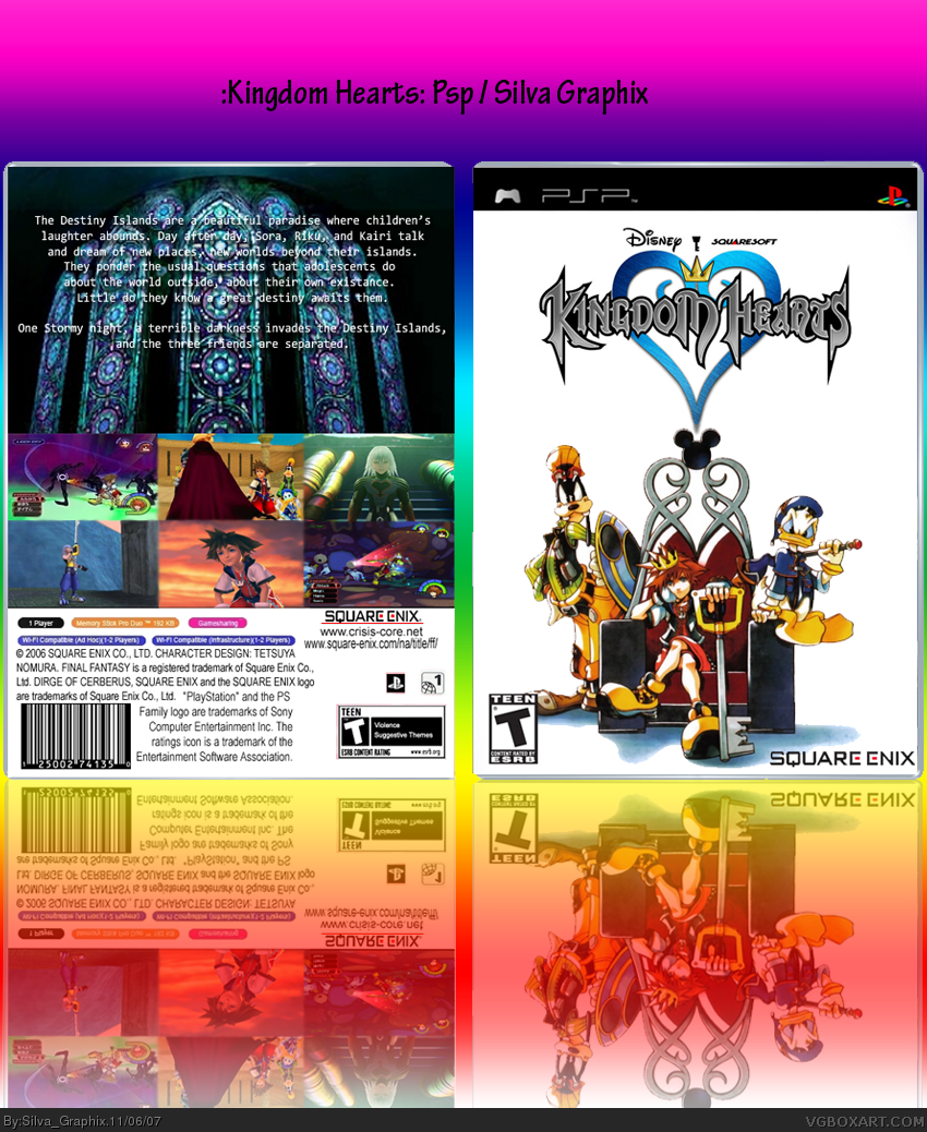 Kingdom Hearts box cover