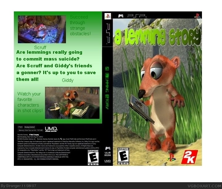 A Lemming Story box cover
