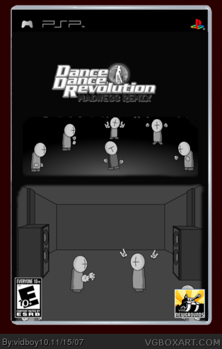Dance Dance Revrevolution Madness Remix box cover