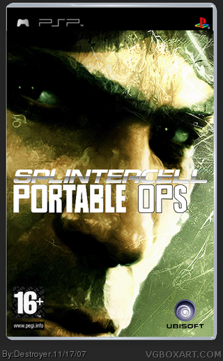 Splinter Cell : Portable Ops box cover