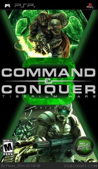 Command & Conquer Tiberium Wars Portable box cover