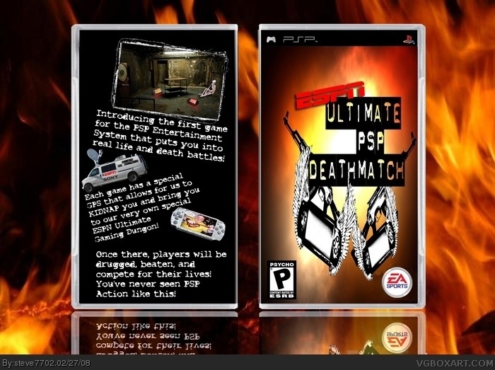 ESPN Ultimate PSP Deathmatch box art cover