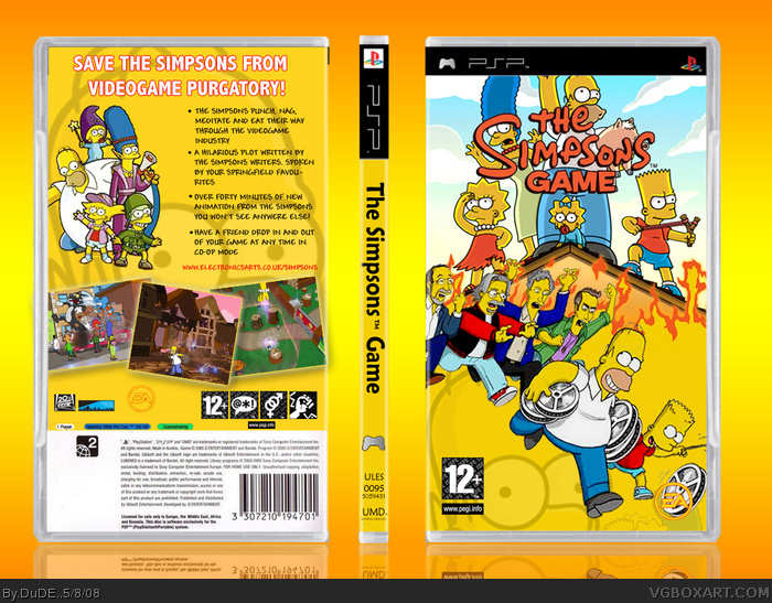 the simpson game psp download