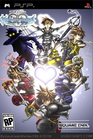 Kingdom Hearts: Birth by Sleep PSP Box Art Cover by KeybladeWielder289