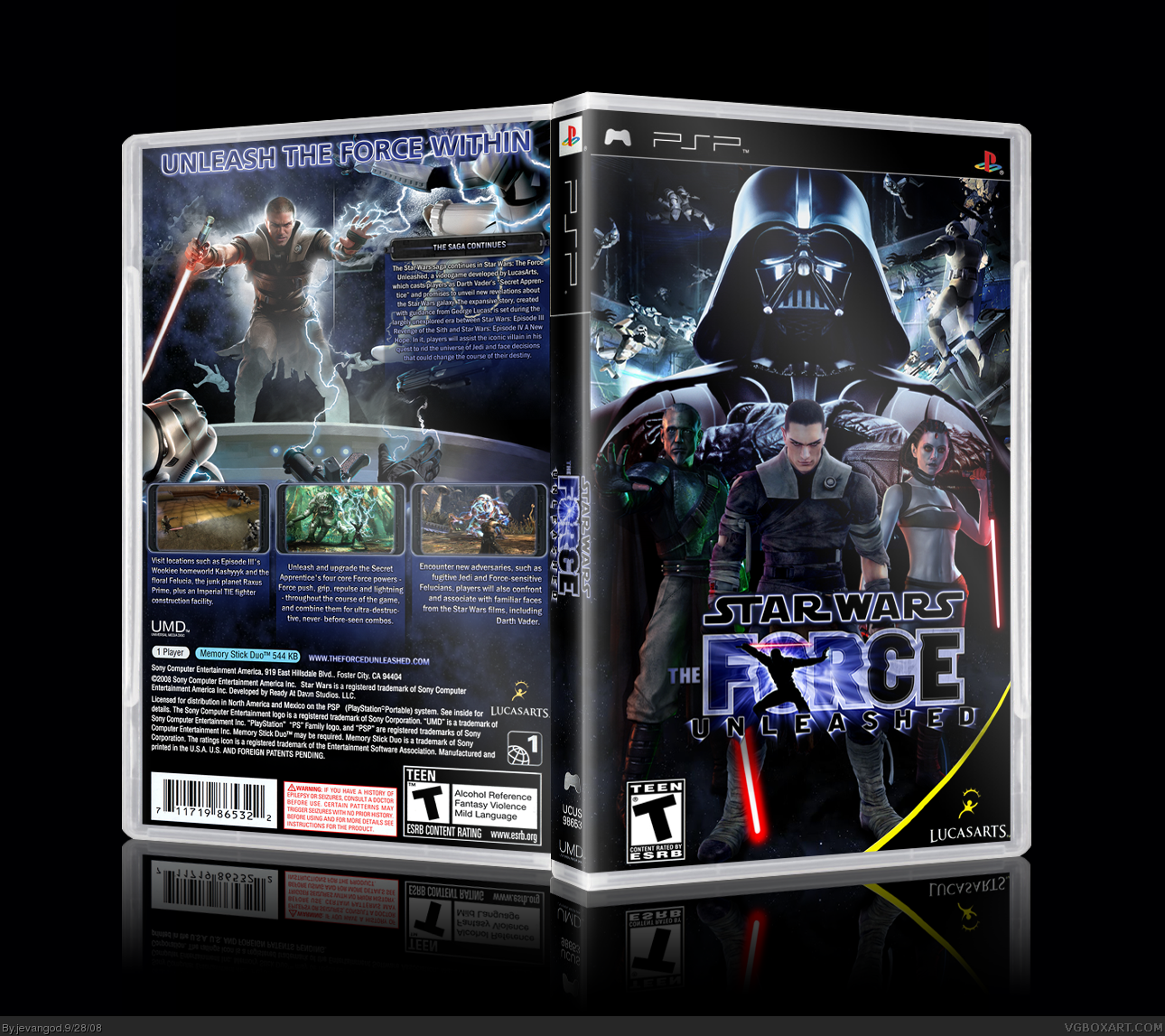 Star Wars: The Forced Unleashed box cover