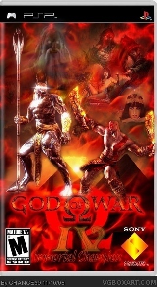 God of War 4 box cover