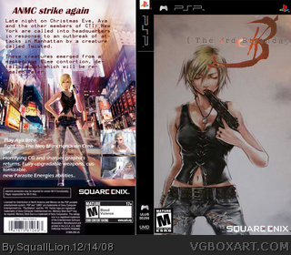 Parasite Eve III PlayStation 3 Box Art Cover by Mikes